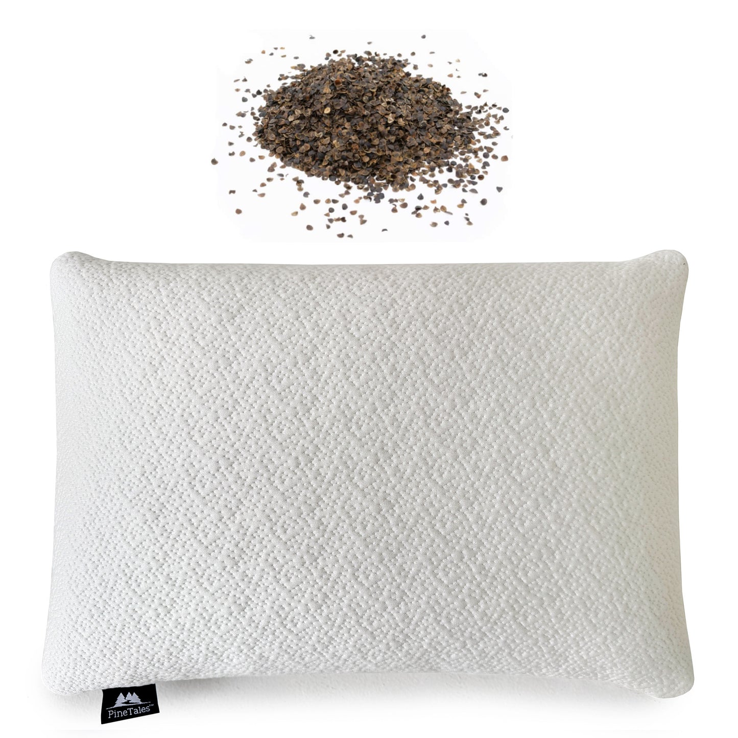 Buckwheat Pillow White