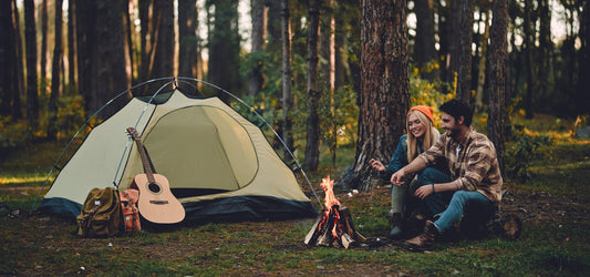 Camping with a Buckwheat Pillow - PineTales®
