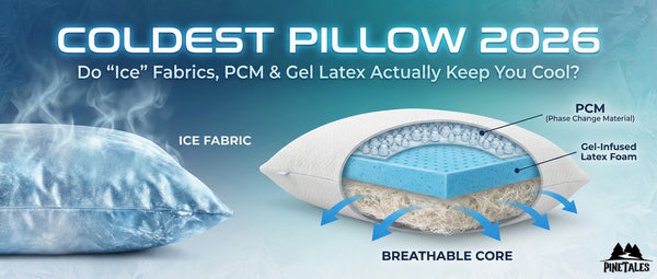Cooling Pillows: Do “Ice” Fabrics, PCM & Gel Latex Actually Keep You Cool?