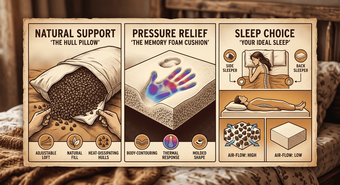 Tempur-Pedic vs. Buckwheat