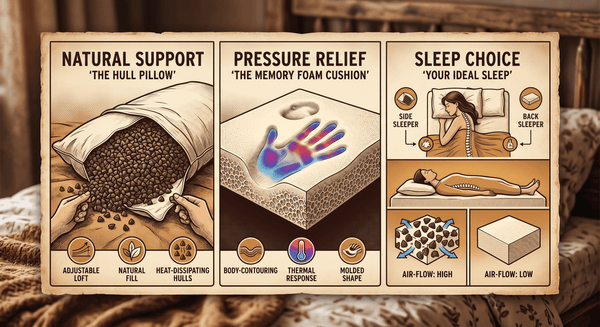 Tempur-Pedic vs. Buckwheat