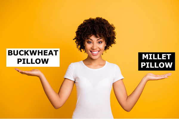 A Comprehensive Comparison: Buckwheat filled Pillows vs. Millet filled Pillows - PineTales®