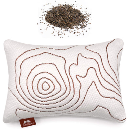 Buckwheat Pillow Sedona Edition with 7 Chakra Crystal Set