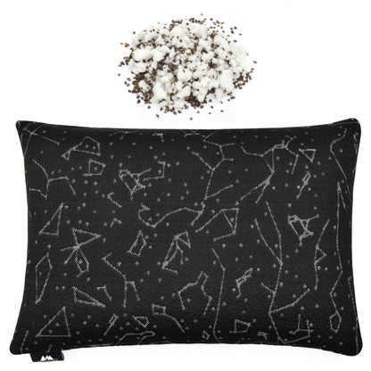 Buckwheat Pillow – Hybrid Edition with Memory Foam and Buckwheat Hulls Core
