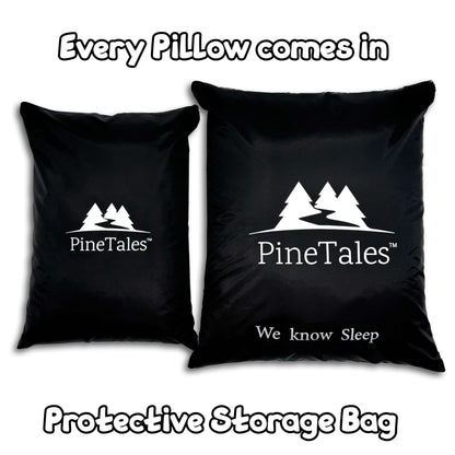 Storage Bag included with PineTales Sobakawa Pillows