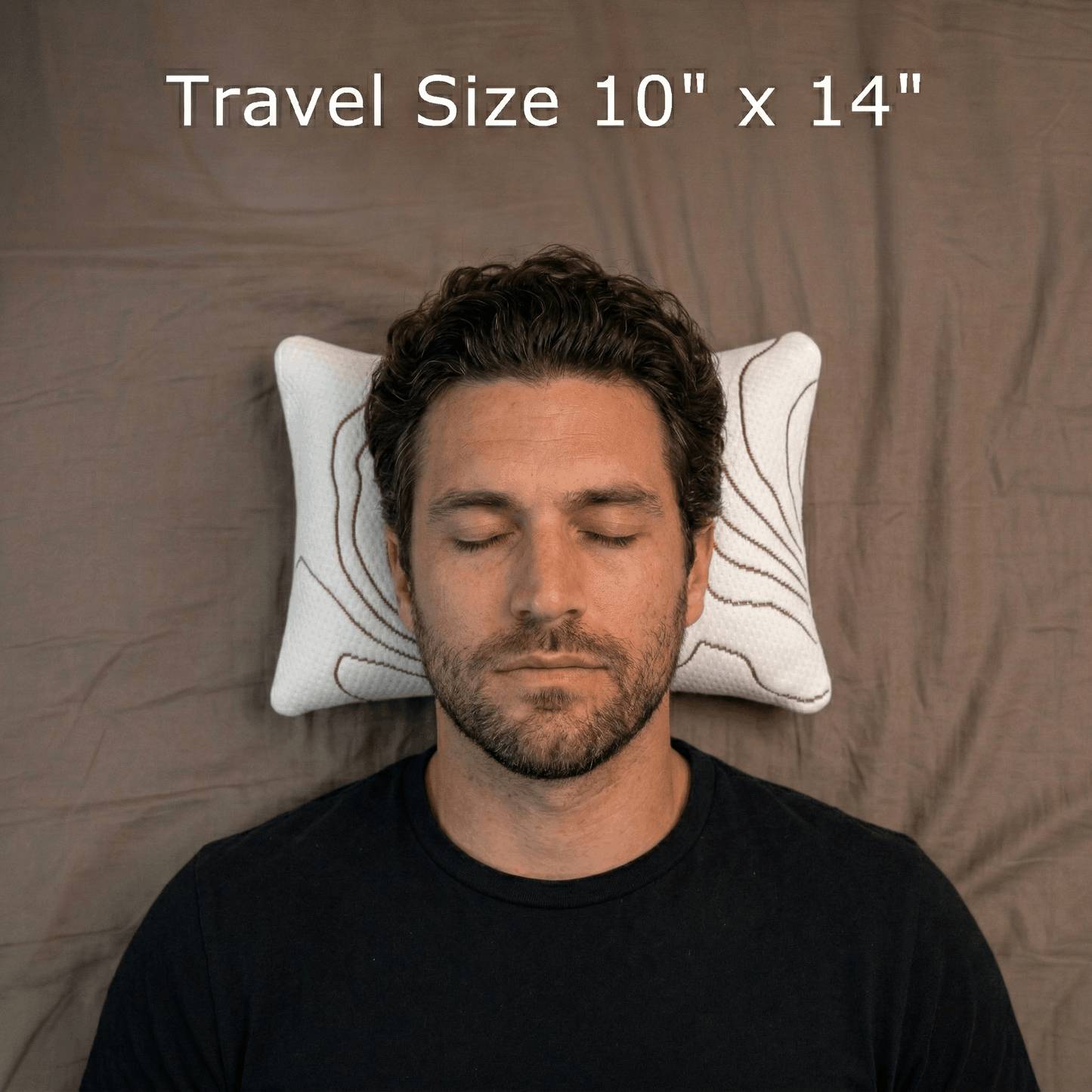 Back Sleeper using the Bell Rock Vortex Pillow
