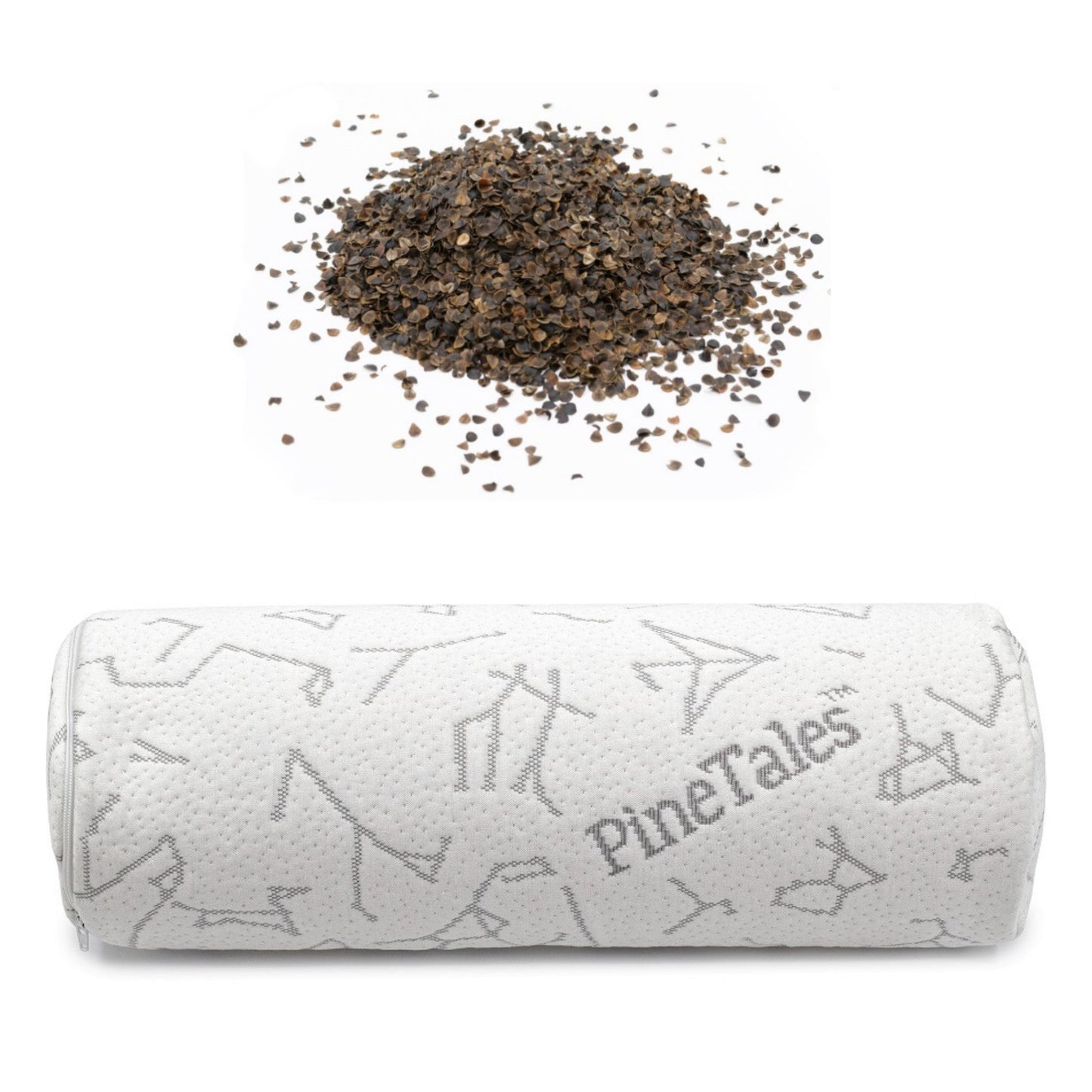 Buckwheat Neck Roll Pillow - PineTales - STAR