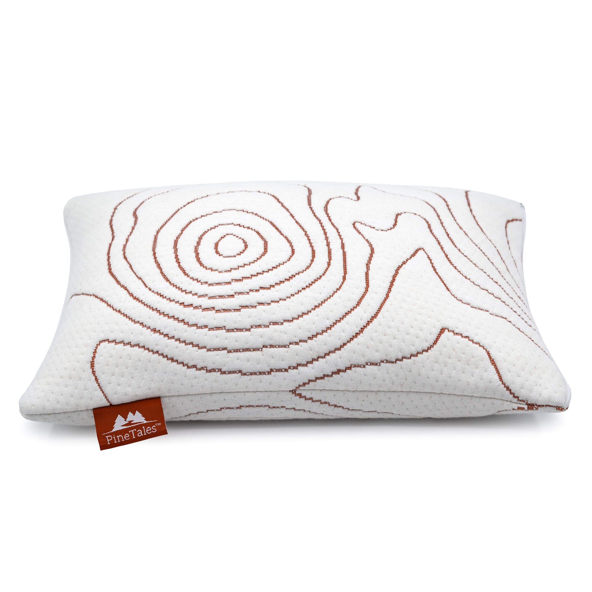 Slightly angled View highlighting the unique pillow design