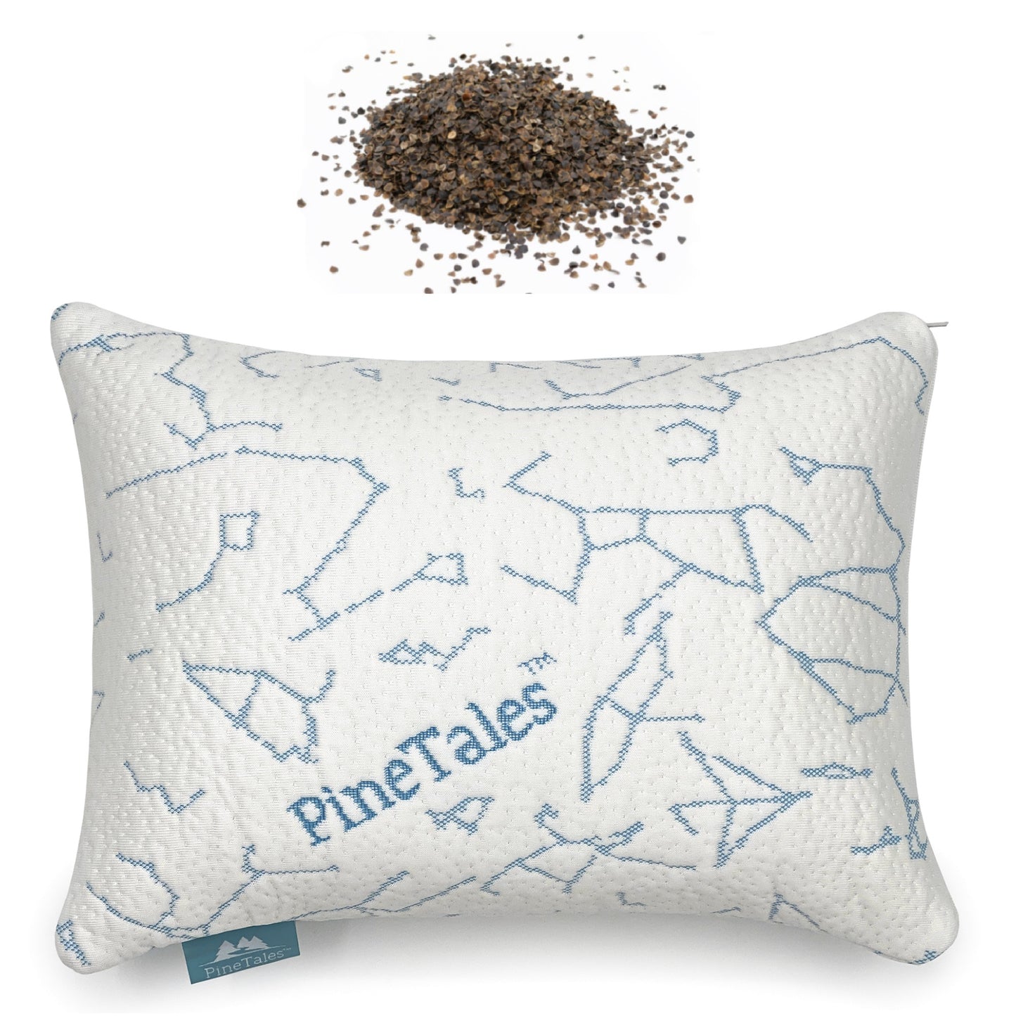 Buckwheat Travel Pillow - PineTales - Cooling