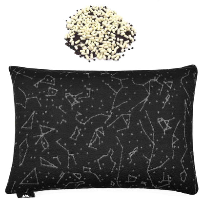 Buckwheat Hybrid Pillow with a Latex and Hull Mixed Core