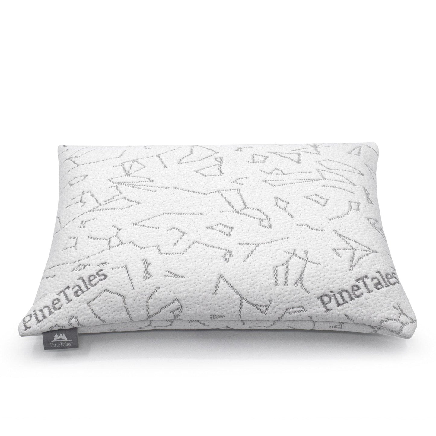 Buckwheat Pillow - Hybrid Memory Foam - Sobakawa Pillow - PineTales® - WHT