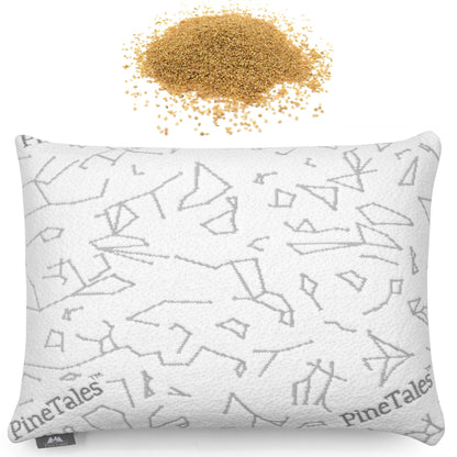 Premium Bamboo Millet Pillow - PineTales®