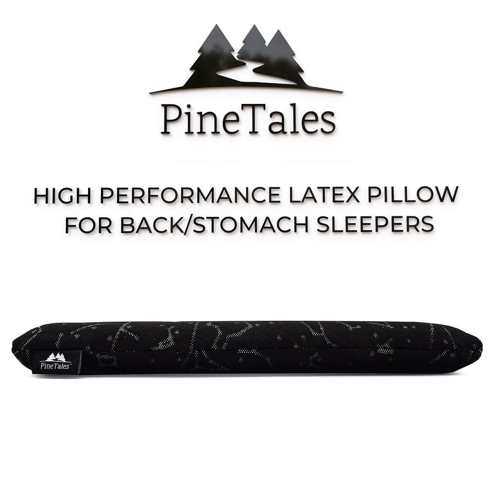 Stomach Sleeper Pillow - PineTales® - BLK