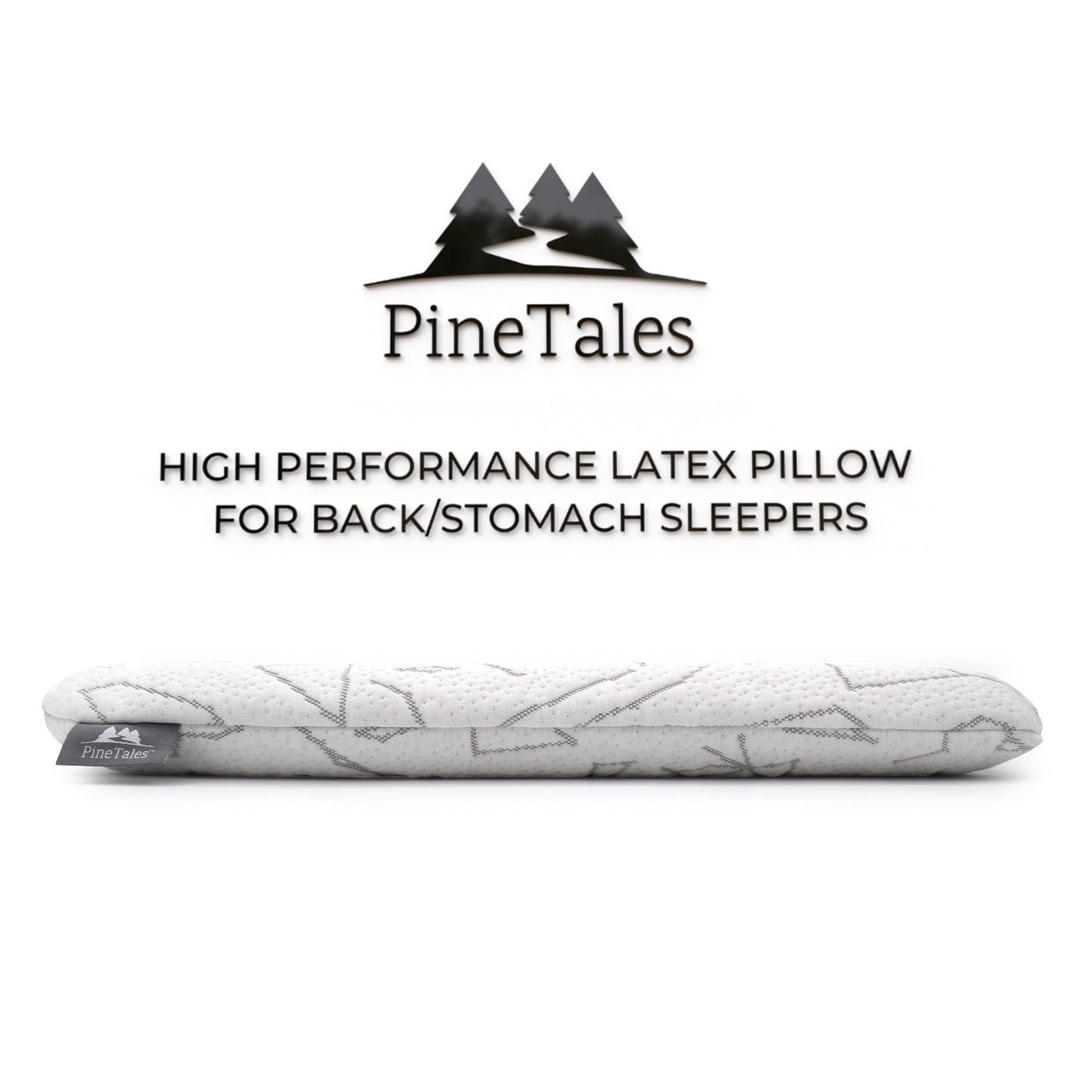 Stomach Sleeper Pillow - PineTales® - WHT